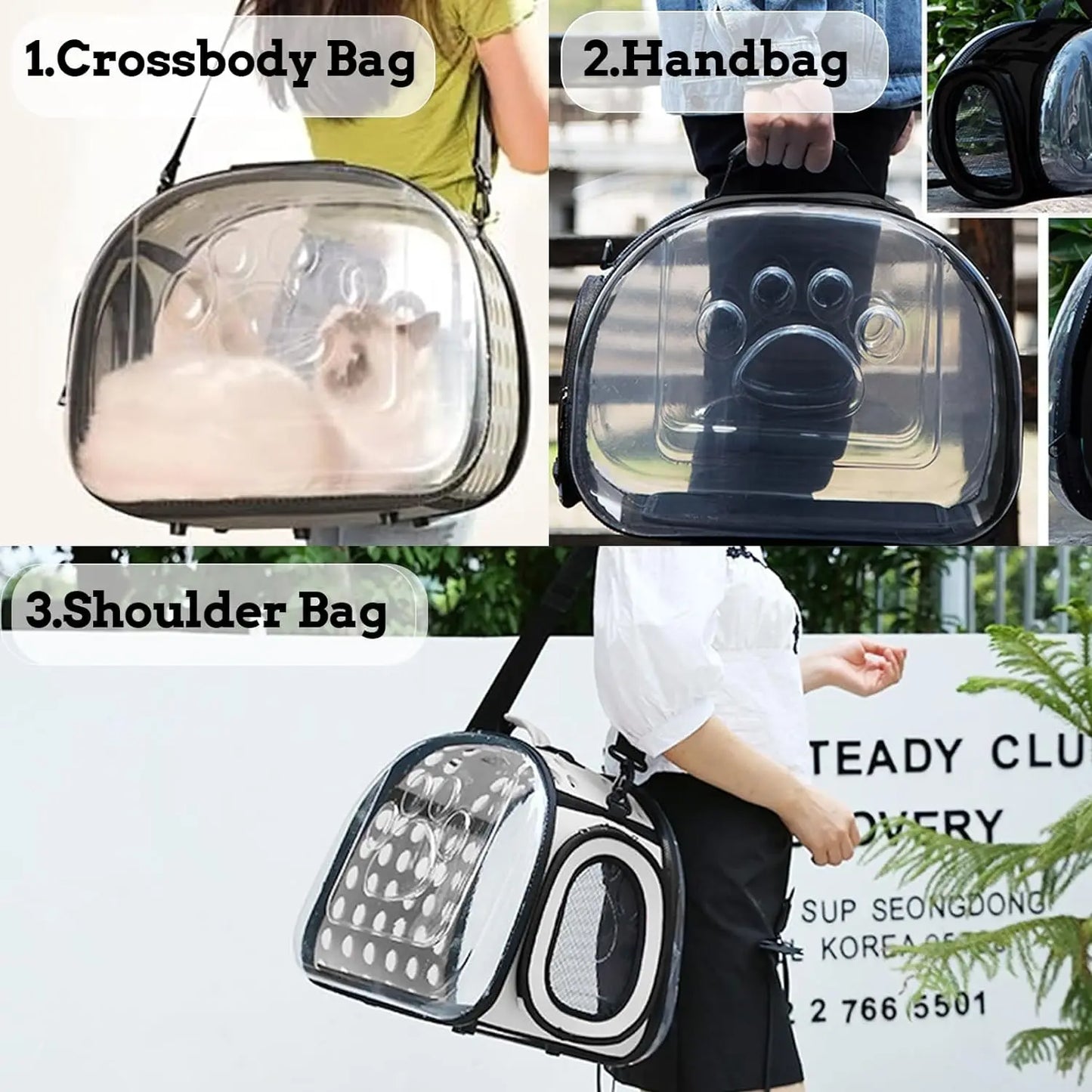 Adventure-Ready Pet Carrier Bag